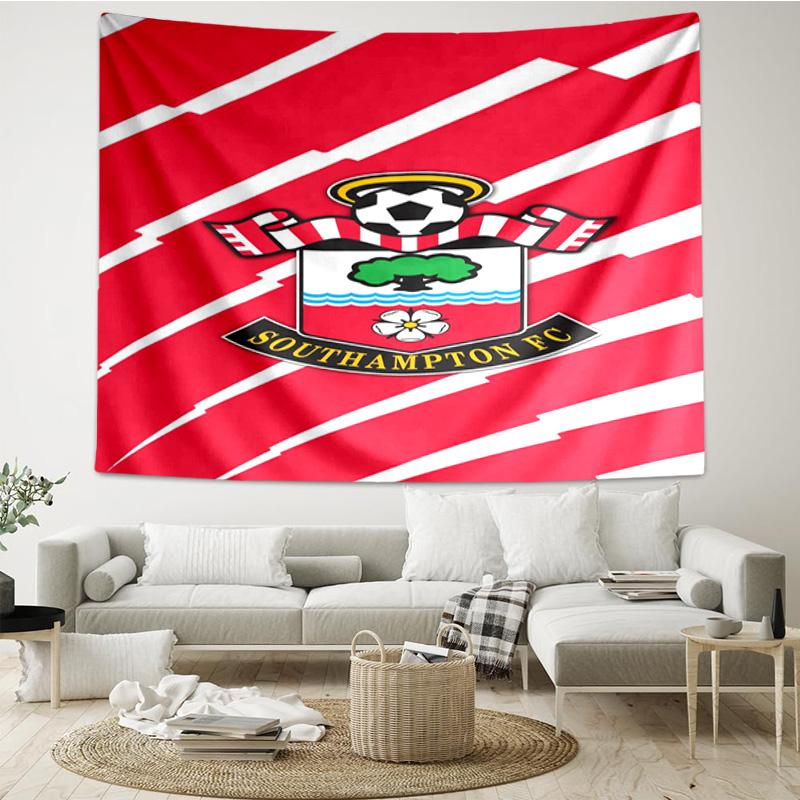 1PC Fc Crest Design Printed Tapestry Room Decoration Wall Hanging for Living Room Bedroom, Dormitory, Birthday and Christmas Gifts