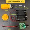 Set Motor cu Regulator de Viteză Reglabil - Cuplu Ridicat, Viteză Redusă, 1 RPM