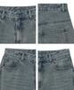 NOIRER Classic Wide Denim Pants (Light Blue)