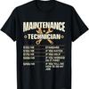 Maintenance Technician Hourly Rate - Handyman Repair Worker T-Shirt