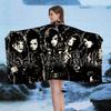 Rock Band B-Black V-Veil B-Brides Mikrofaserdecke Schnelltrocknende Strandtücher Übergröße Druck Super Saugfähiges Poolhandtuch