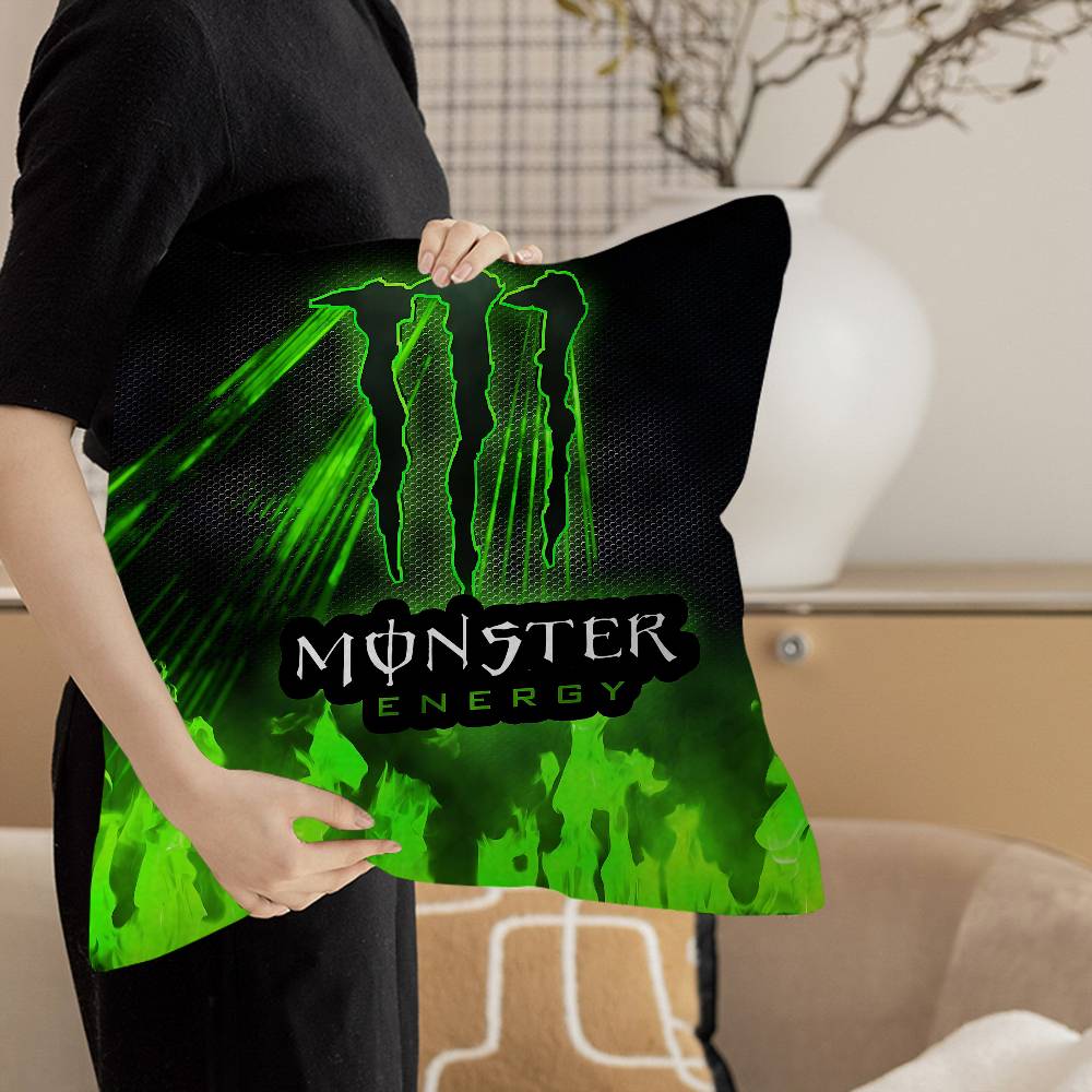M-Monsteres-Mode-E-Energien Personalisierte Kissen Staubschutz Schlafzimmer Kinder Party Dekoration Kissenbezug Geburtstag Kinder Geschenk