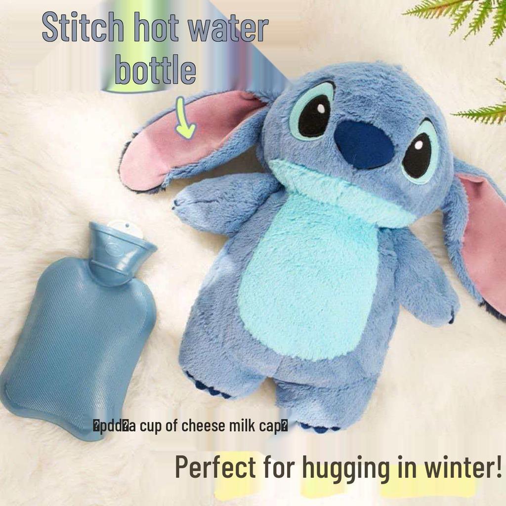 Cartoon Pluche Stitch Handwarmer - Leuke Warmwaterkruik voor Studentenkamers