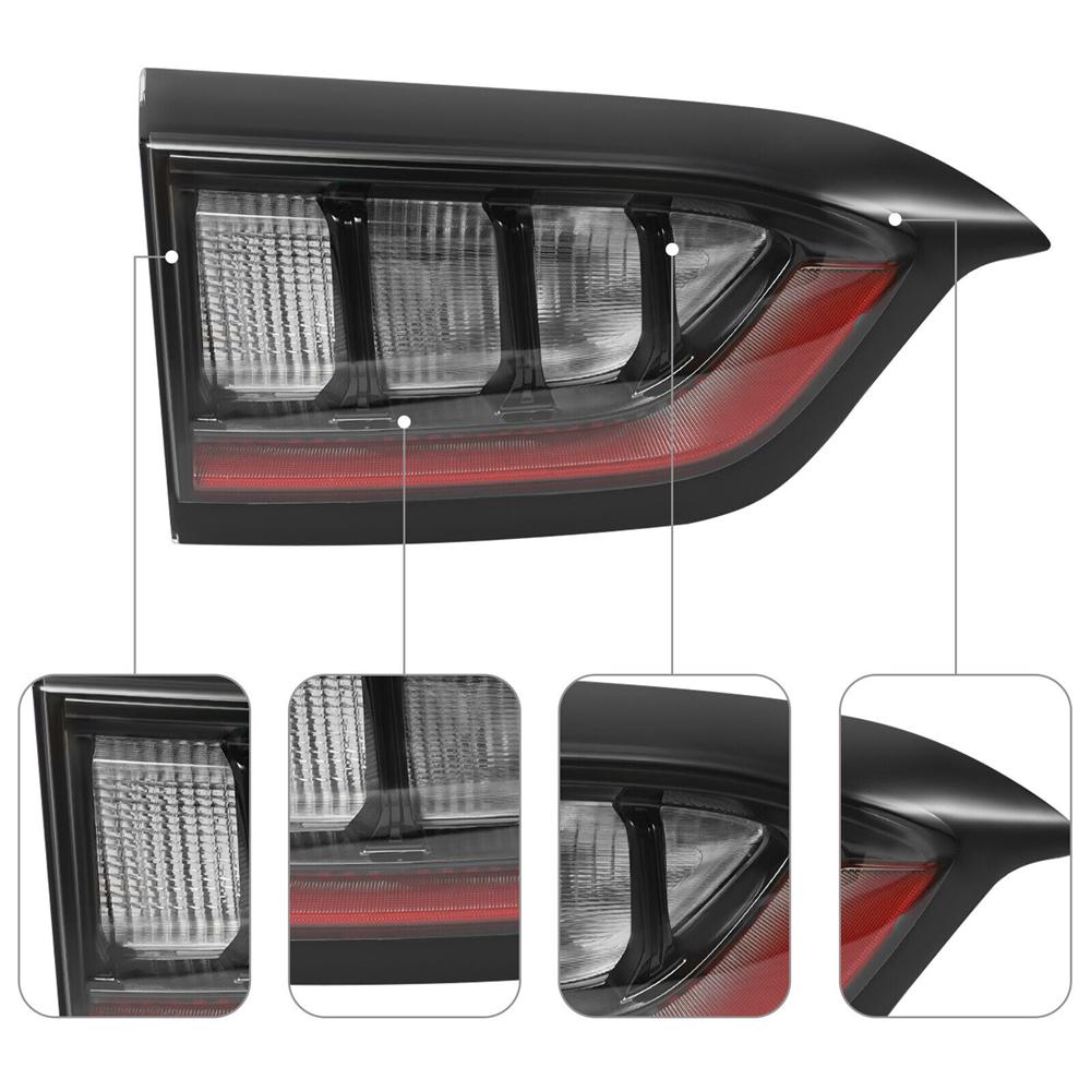 Left & Right Inner Rear LED Tail Light Brake Stop Lamp For Jeep Cherokee 2019-21