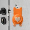 Silicone Wall Protector Cartoon Animal Doorknob Bumper Cute Door Handle Bumper Pad  for Home