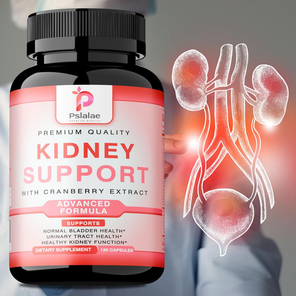 Pslalae Cranberry Supplement, containing bearberry leaf and astragalus, supports kidney and bladder health; suitable for both men and women.