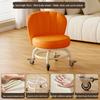 Children's Rotating Stool with Backrest and Silent Wheels