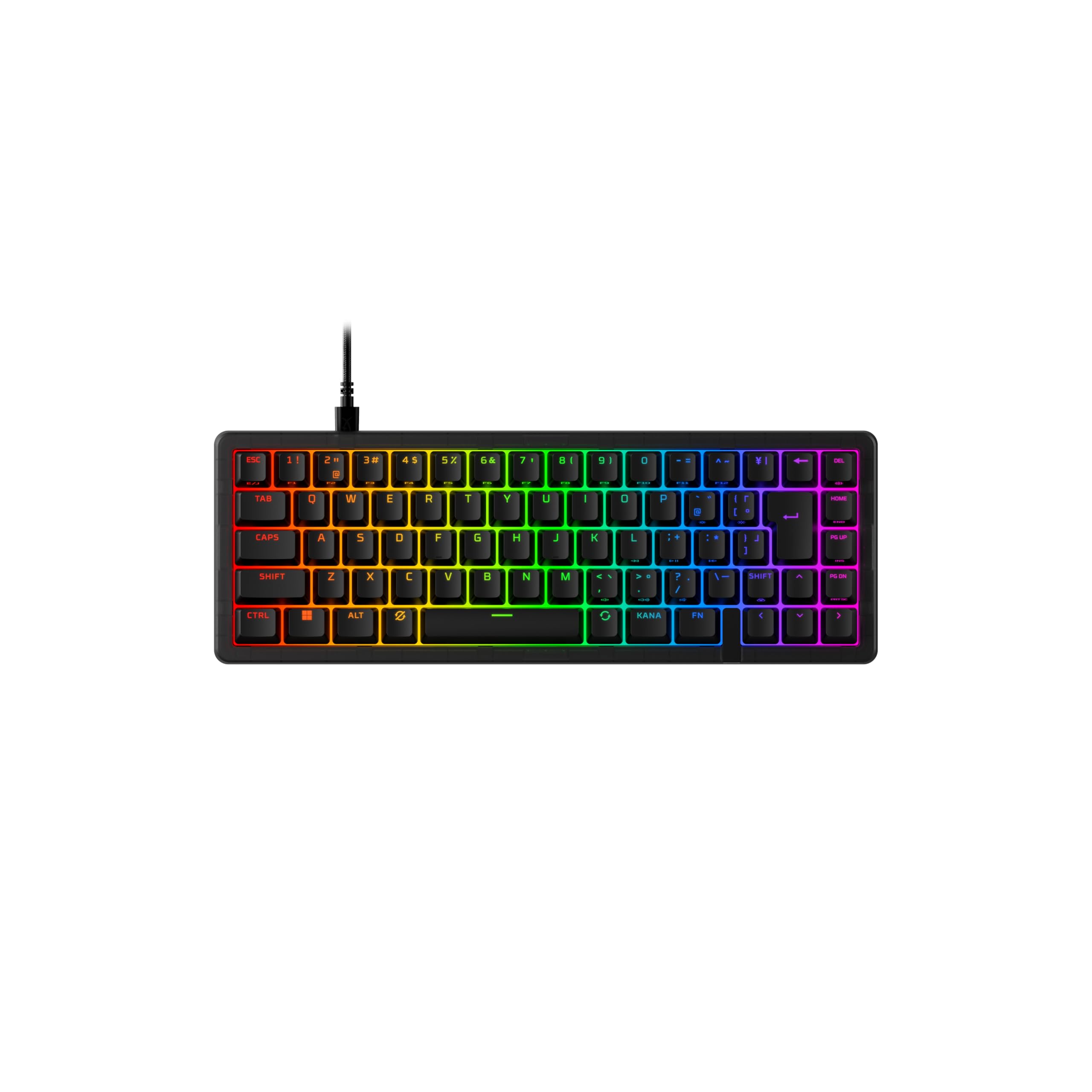 

HyperX Origins 2 65 Gaming Japanese 8000Hz Polling HyperX Linear Red Adjustable Japanese Compatible with Keyboard, Mechanical, Wired, USB-A, Layout,