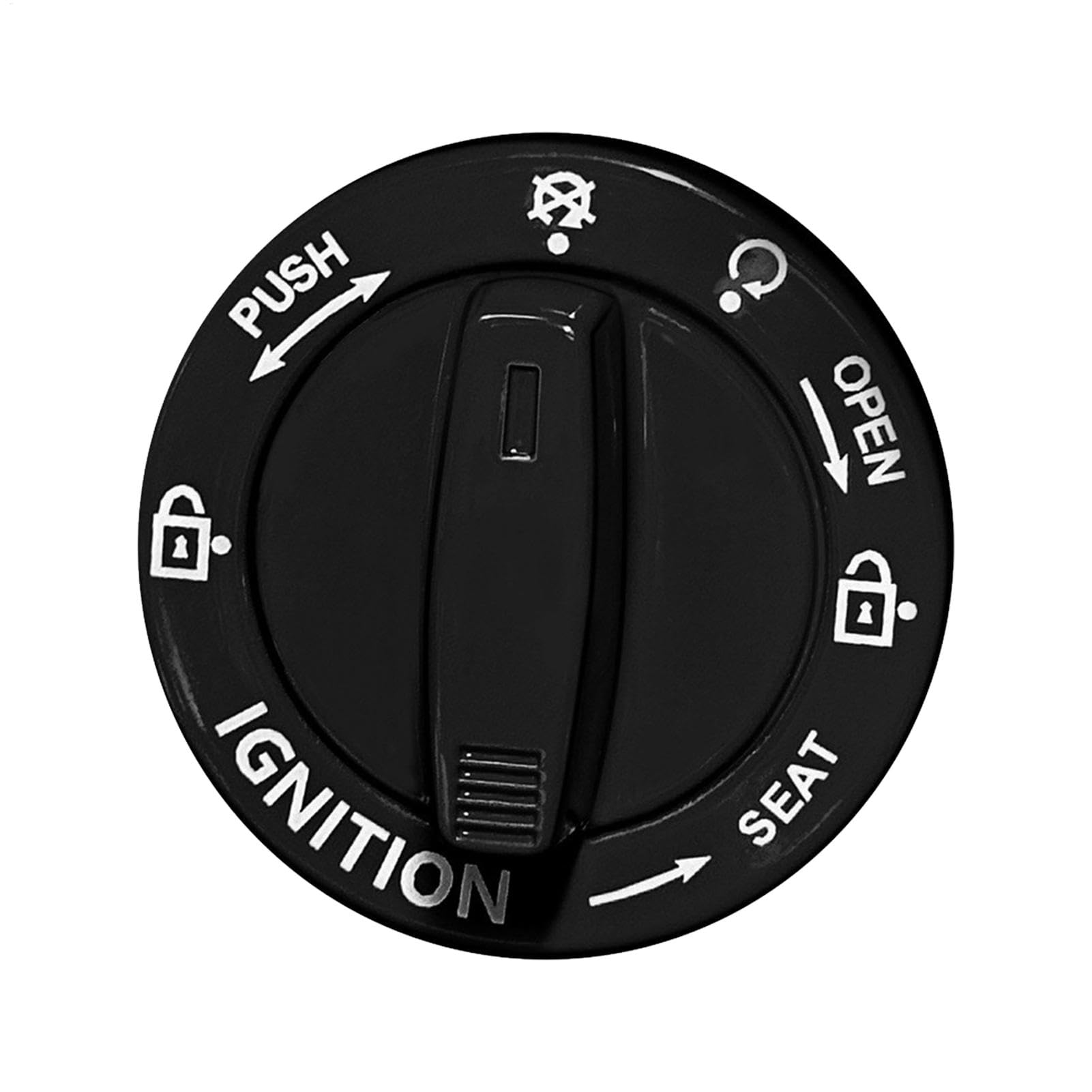 

Car Start Button Cover - Creative Design Alloy Car Knob Protector - Rugged Alloy Please refer to the description чёрный