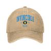 TV Series Invincible s Baseball Caps Casual Distressed Denim  Headwear Unisex Style Outdoor Unstructured Soft Caps Hat