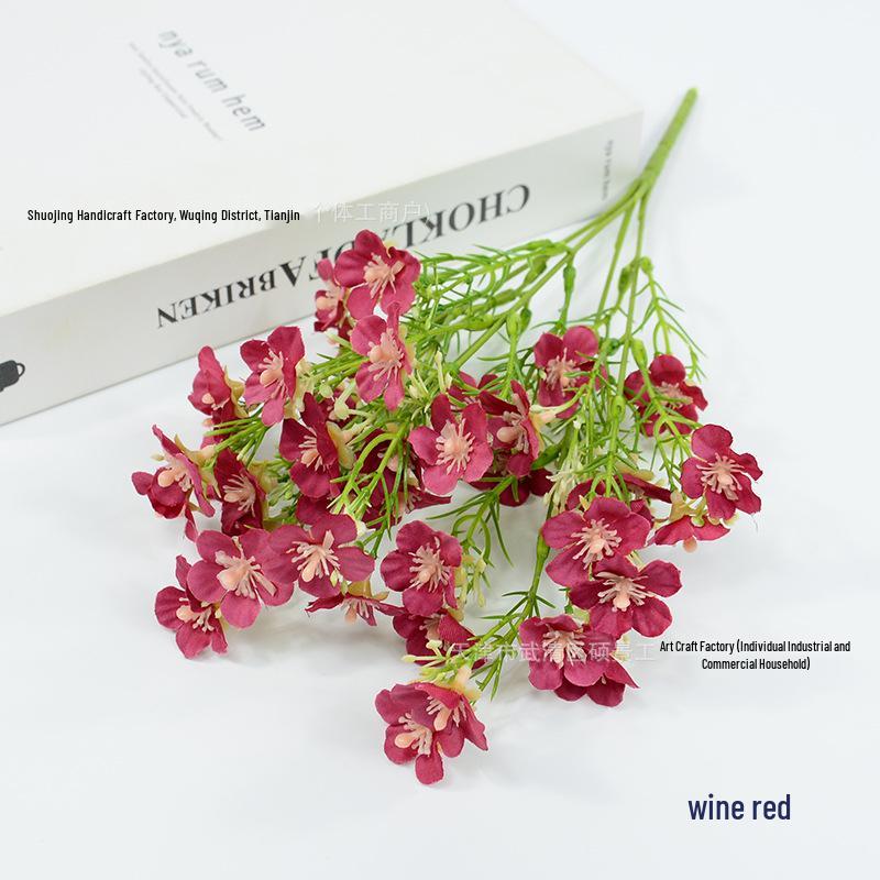 Milan Silk Baby's Breath Artificial Bouquet for Weddings and Decor