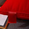 High-end Pillow Core 100% Cotton Big Red Wedding Celebration Newlywed Household Pair of Pure Cotton Pillow Wedding Pillow Core Wedding Room