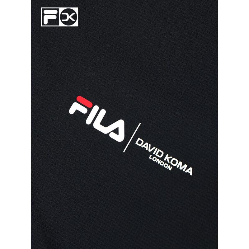 Fila X David Koma Men's Knitted Short Sleeve Tennis T-Shirt