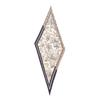 Daks Silk Scarf Navy Check Flower Diamond Dcsc3f351n2