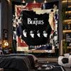 Wall Hanging Tapestry The Beatles Print Cloth for Living Room Bedroom Home Decor