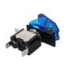 16mm 1NO 1NC Verbindung 12V Metall LED Kippschalter Rast Push Button