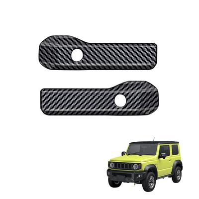 Kylorune Custom Parts for JB64/JB74W/JC74 Accessories Agrip Cover Door Grip Panel Interior Door Handle Panel Cover (3 Door, Carbon Tone)
