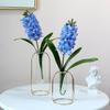 2pcs Artificial Hyacinth Orientalis Bouquets Beautiful High Simulation Flower Branch for Home