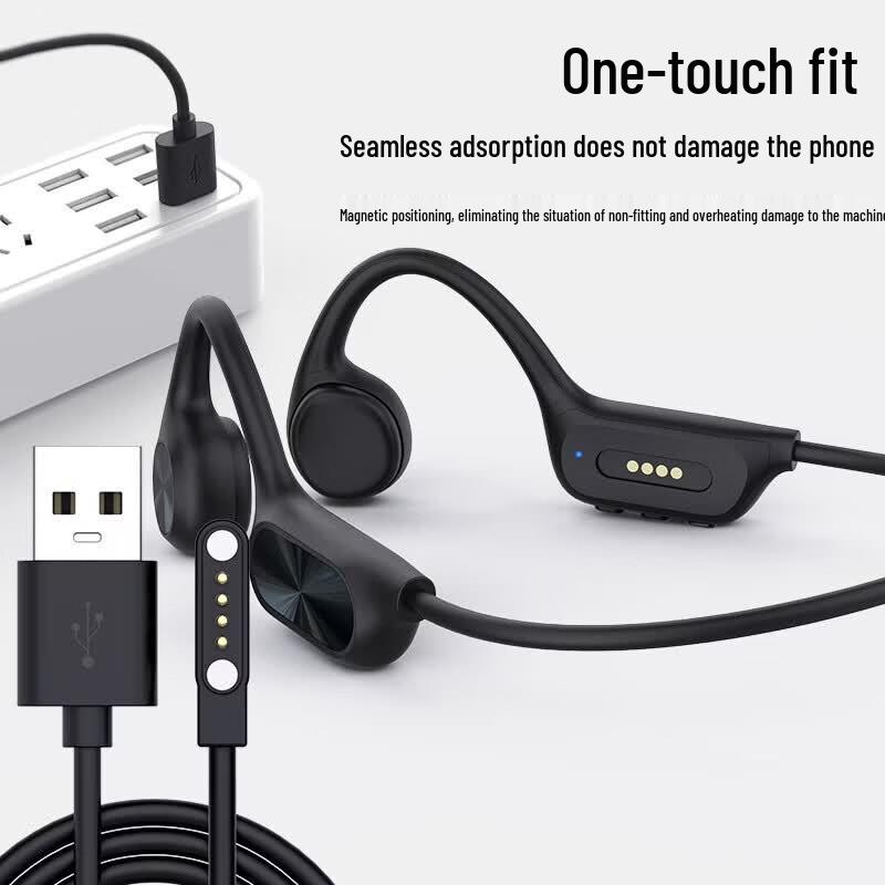 Sayrelances B30X Bone Conduction Waterproof Sports Headphones with Memory