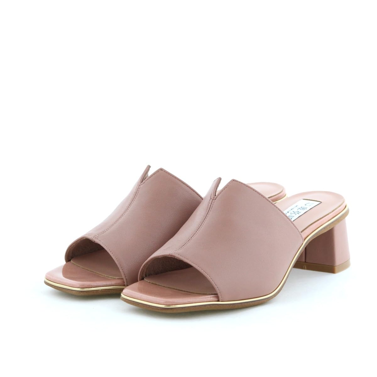 

Босоножки-мюли Himiko V-образного выреза/653202 Розовые 235