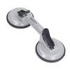 Suction Cup 100kg Force Double Claw Heavy Duty Aluminum Alloy Suction Cup Lifter for Glass Floor Tile