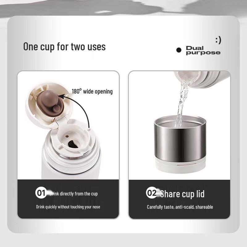 Supor KCV55DC10 316L Stainless Steel Insulated Bottle