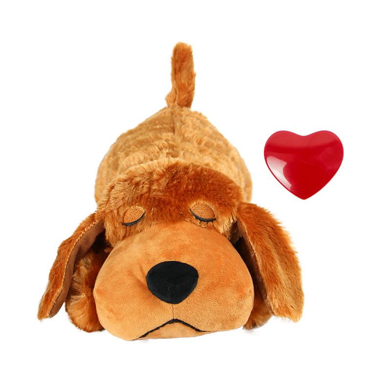 

Heartbeat Dog Toy – Plush Comfort Companion with Realistic Heartbeat for Crate Training & Cozy Sleep
