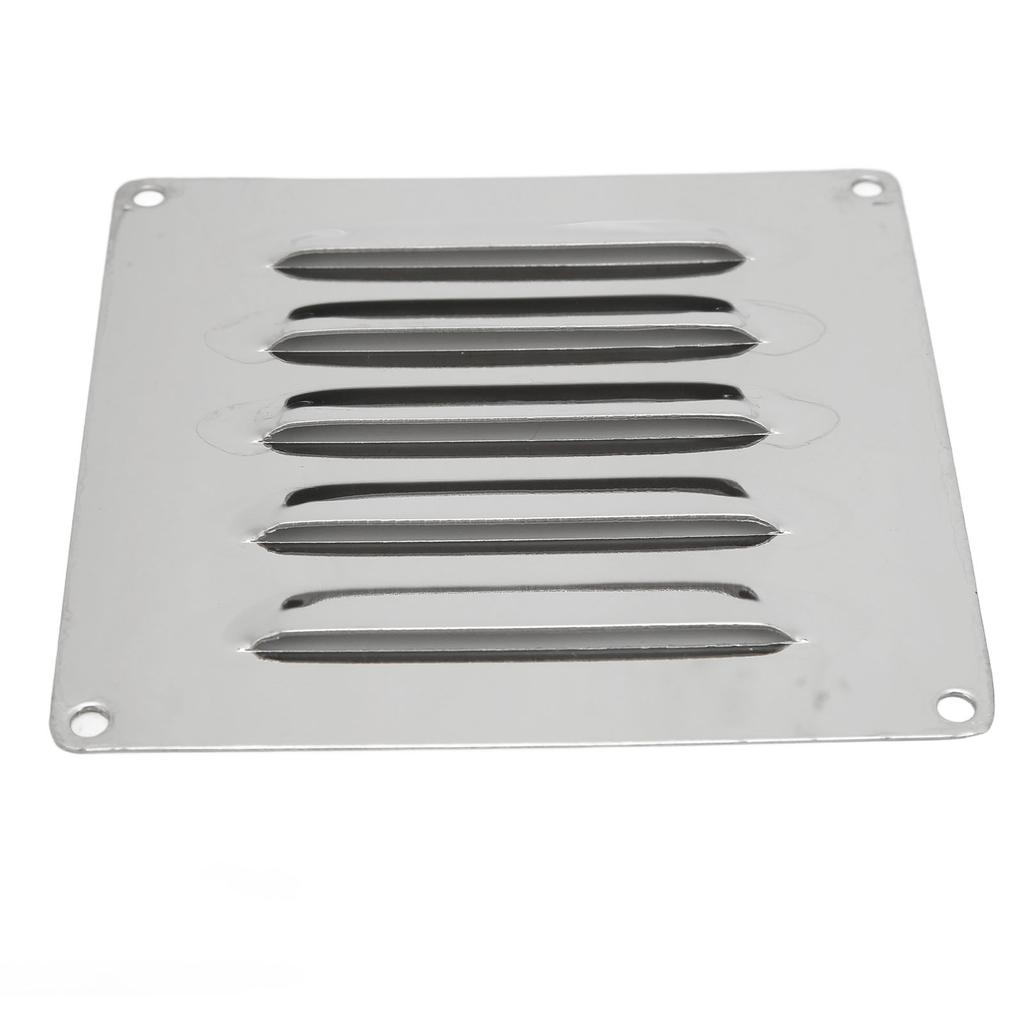 Boat Cabin Vents 12x12cm Stainless Steel Boat Air Vent Professional Corrosion Resistant Shutter Boat Vents for Yacht