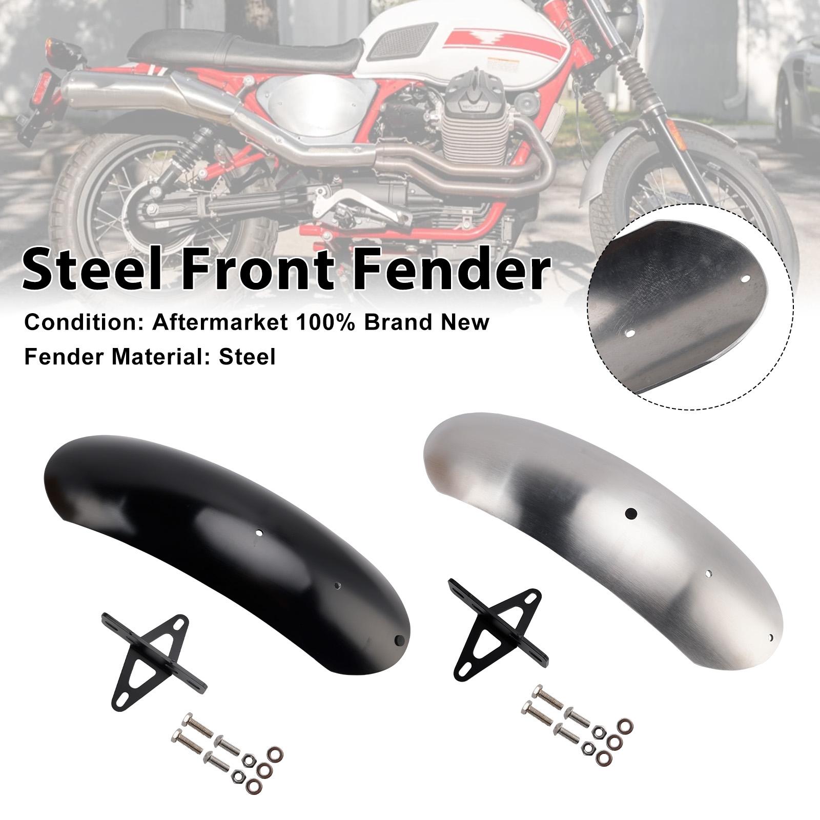 

Steel Front Fender Fit For MOTO GUZZI V7 II Stone Classic Special 10-16