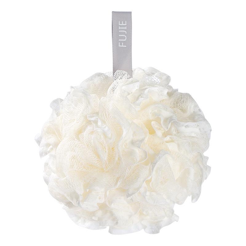 Badeblume Nicht-streuende Blumen-Badebadekugel, Superweiches Bad, Spitze Badebadekugel, Große Größe, Weicher Schaum, Angenehmes Rückenschrubben