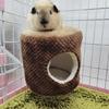 Hamster Warm Bed Hammock Small Pet Plush House for Guinea Pigs Squirrels