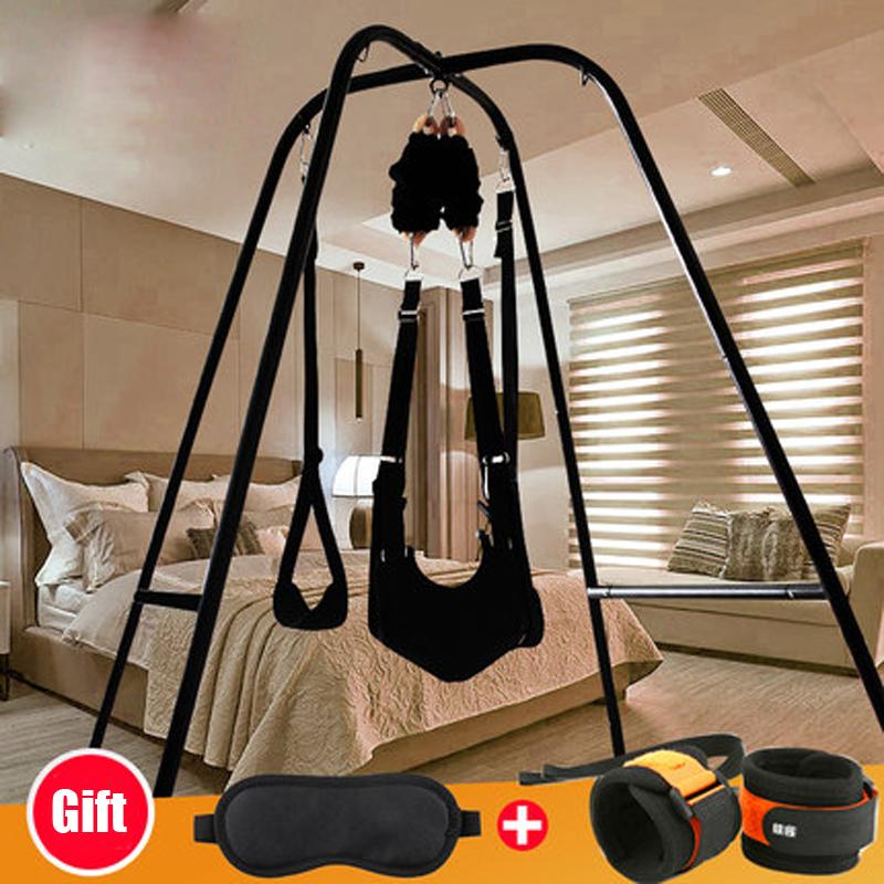 Multi-functional make love sex swing frame husband and wife swing hammock indoor bed passion products sm position sling
