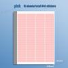 Colorful A4 Homework Labels - Name, Class, Teacher Management Stickers
