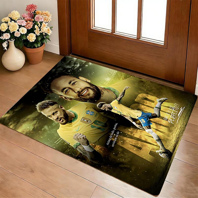Brazilian Football Living Room Nonslip Area Rug Soft Carpet For Bedroom Game Playroom Sofa Office Home Decor Doormat Christmas Gift C926608
