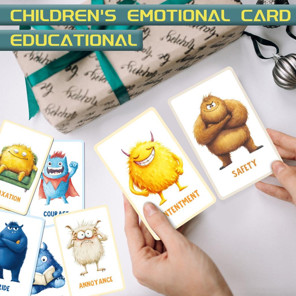 Emotion Cards For Children [32 Cards + Explained Texts] – Emotion Cards For Self-Regulation– Pedagogically Valuable