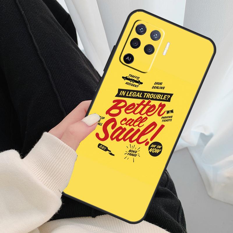Better Call Saul Case For Oppo A40 A60 A80 A5 Pro A15 A16 A17 A57 A77 A94 A74 A54 A76 A96 A18 A38 A58 A78 A98