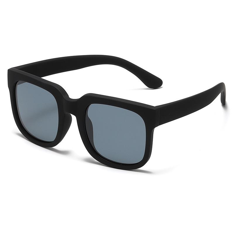 Large Frame Folding Children s Sunglasses Fashion Silicone Baby Polarized Sunglasses Wholesale Anti-ultraviolet Glasses Tide 1pc