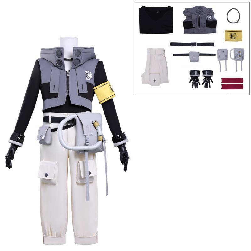Gachi Akuta Riyu Zanka Enjin Rudo Cosplay Costume For Adults With Polyester Fabric For Anime Character Role Play
