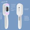 Red Blue Light Electric Scalp Massage Comb EMS Vibration Therapy Hair Growth Anti Hair Loss Care Brush Oil Applicator