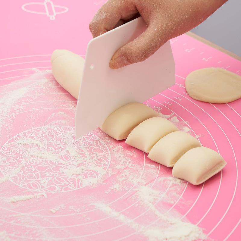 Estera grande de silicona para cocina, estera para amasar masa y hornear, para cocinar pasteles, pastelería, almohadillas para masa rodantes antiadherentes, herramientas, accesorios de láminas