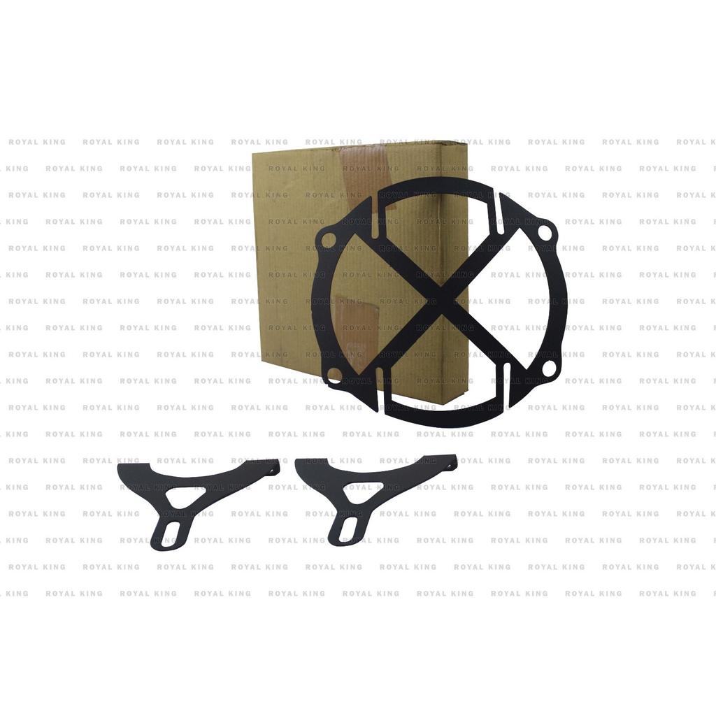 Black "Cross Headlight Grill" Fit For Royal Enfield Scram & Himalayan 411