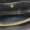 [Pre-Owned] Trifolio Commuter Solid Color Gold Buckle Leather Chain Shoulder Bag - Good #1QQ57HR