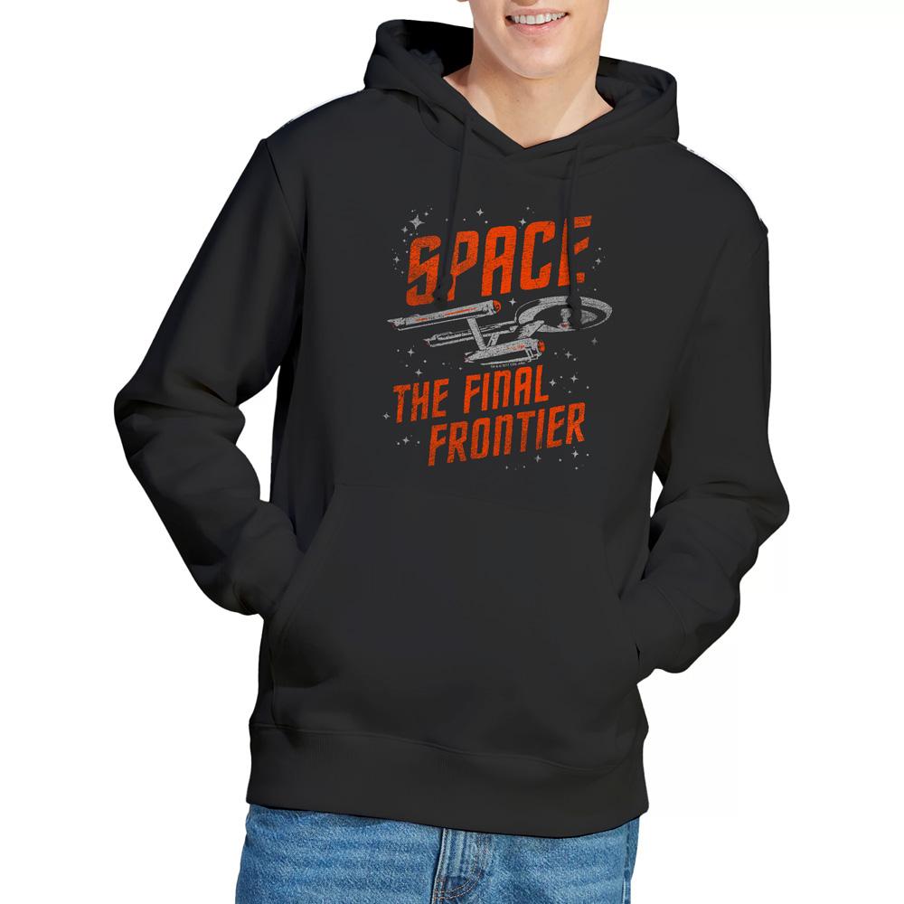 Star Trek Mens Space Travel Hoodie