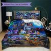 Halloween fantasy comedy adventure cartoon movie Scooby-Doo provides comfortable bedding covers and pillowcases for home use (without core) K13