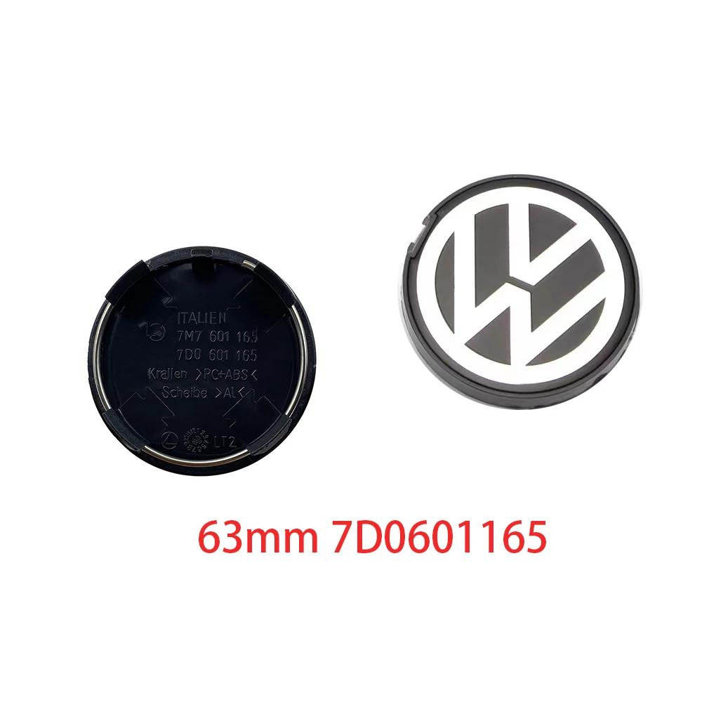 4pcs 55mm 56mm 65mm Car Wheel Center Hub Caps Cover for VW Volkswagen Golf Polo Passat Touran GTI CC B5 B6 Jetta Accessories