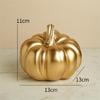 Gold Pumpkins Artificial Pumpkins Decorative Pumpkins Faux Pumpkins Thanksgiving Halloween Holiday Table Centerpieces