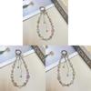 Fashion Pearl Butterfly Pendant Pvc Phone Chain For Women And Men