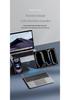 Wireless Bluetooth Foldable Keyboard with Leather Stand for Tablets and Phones