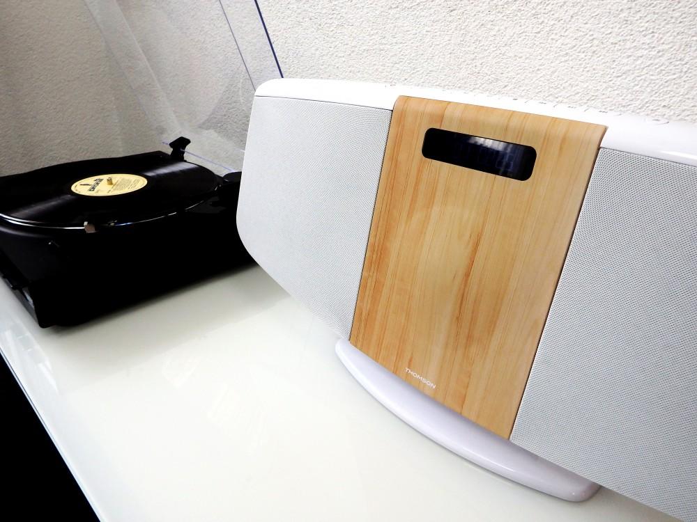 Zestaw stereo / Cyfrowa mini wieża z gramofonem THOMSON TT350 & MIC401, Thomson