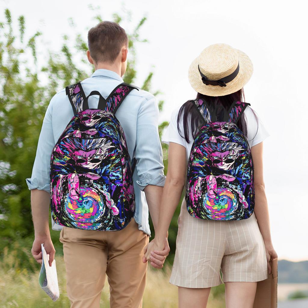 Fashion Jujutsu Kalsen Backpack  Mochilas Harajuku Design School Sturdy Shoulder Rucksack